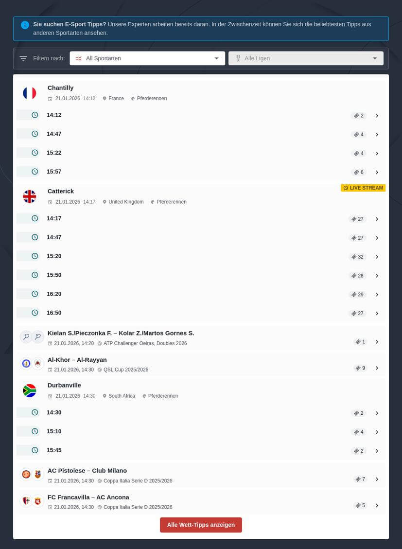 The International E-Sports Turnier