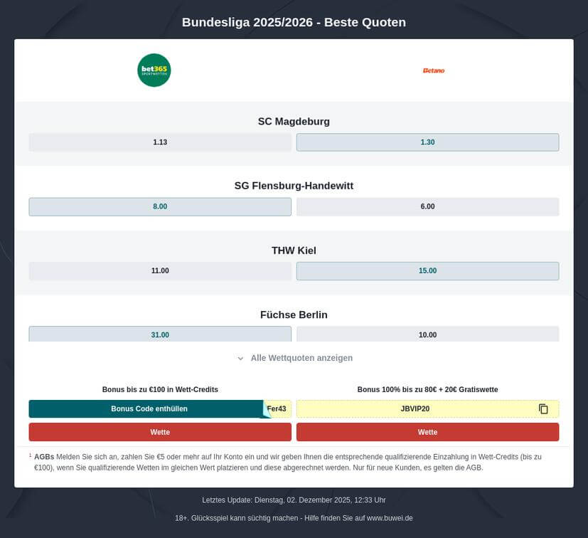 Handball Wetten Tipps