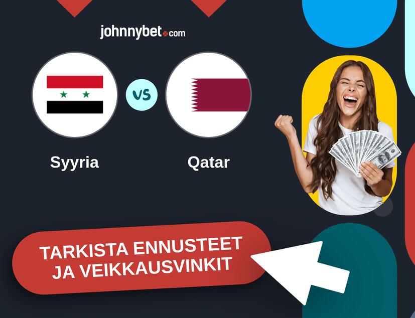Syyria - Qatar Ennusteet ja Vetovihjeet