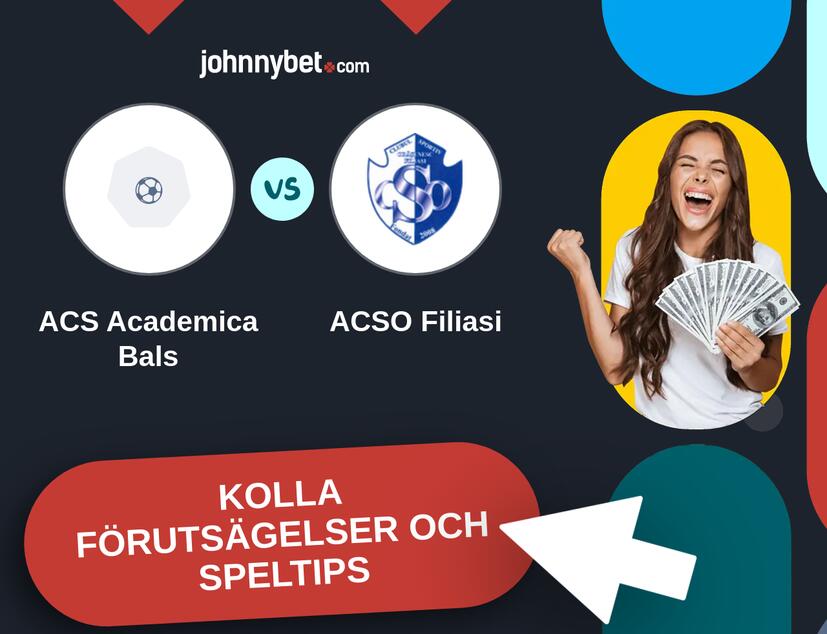 ACS Academica Bals - ACSO Filiasi Förutsägelser och Speltips