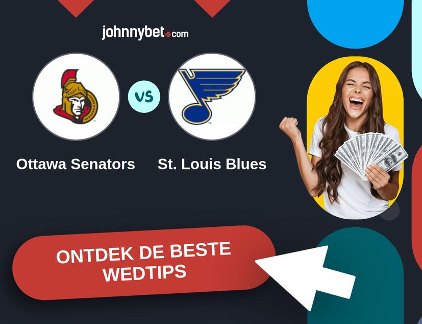 Ottawa Senators - St. Louis Blues Analyses en Wedtips