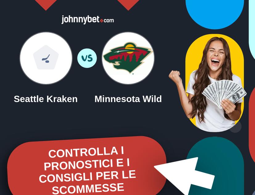 Seattle Kraken - Minnesota Wild Pronostici e Consigli Scommesse