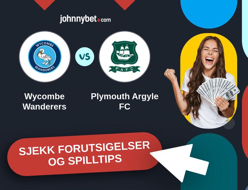 Wycombe Wanderers - Plymouth Argyle FC Prediksjoner og Spilltips