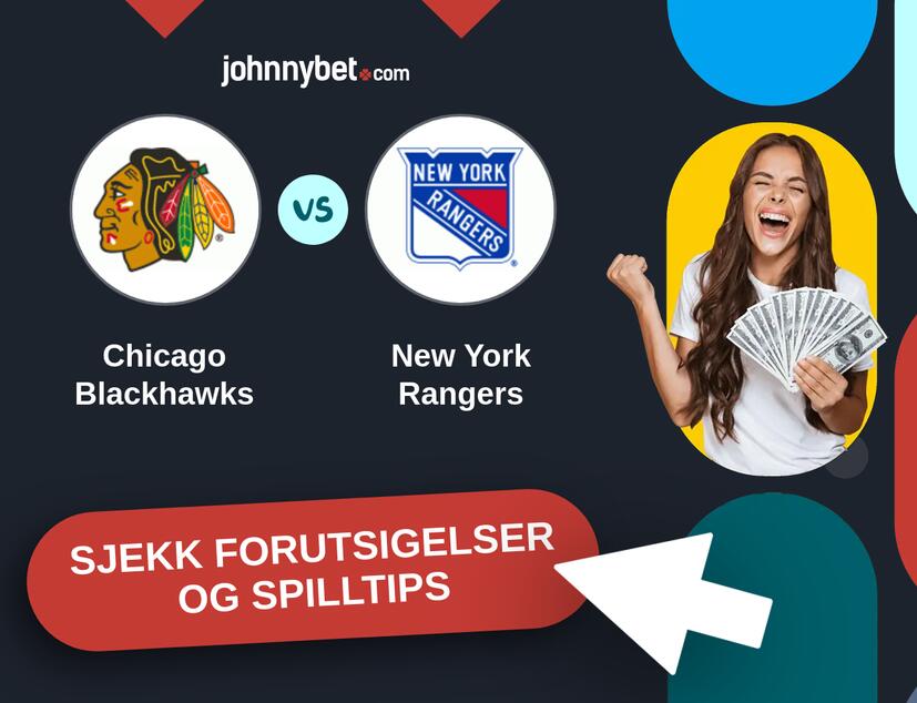 Chicago Blackhawks - New York Rangers Prediksjoner og Spilltips