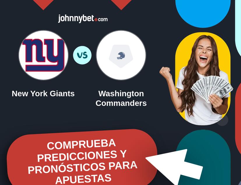 New York Giants - Washington Commanders Pronósticos y Consejos de Apuestas