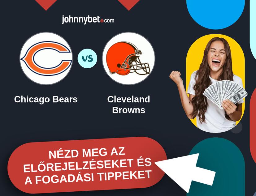 Chicago Bears - Cleveland Browns előrejelzések és fogadási tippek