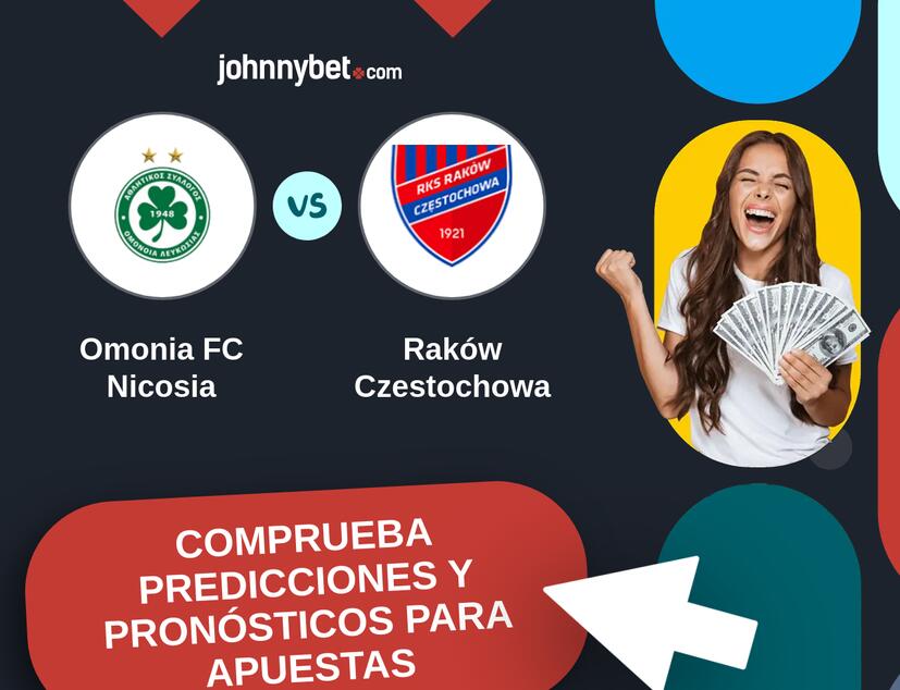 Omonia FC Nicosia - Raków Czestochowa Pronósticos y Consejos de Apuestas