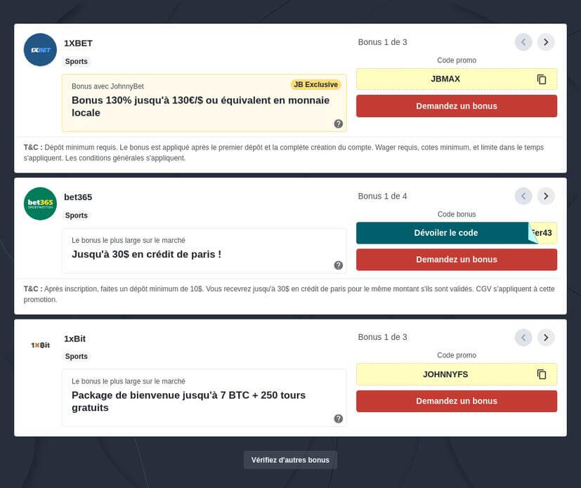Meilleurs sites de casino et de paris sportifs en Haïti