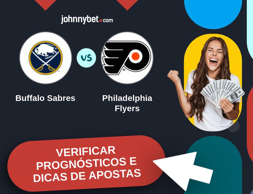 Buffalo Sabres - Philadelphia Flyers Prognósticos e Dicas de Apostas