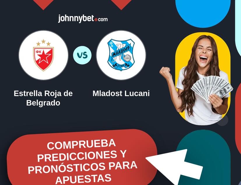 Estrella Roja de Belgrado - Mladost Lucani Pronósticos y Consejos de Apuestas