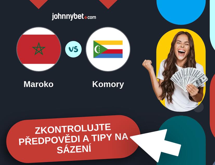 Maroko - Komory Predikce a tipy na sázení.
