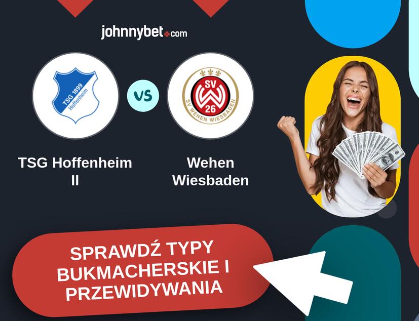 TSG Hoffenheim II - Wehen Wiesbaden Typy Bukmacherskie i Przewidywania