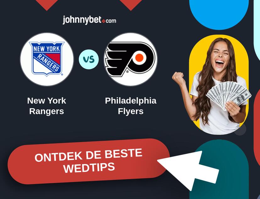 New York Rangers - Philadelphia Flyers Analyses en Wedtips