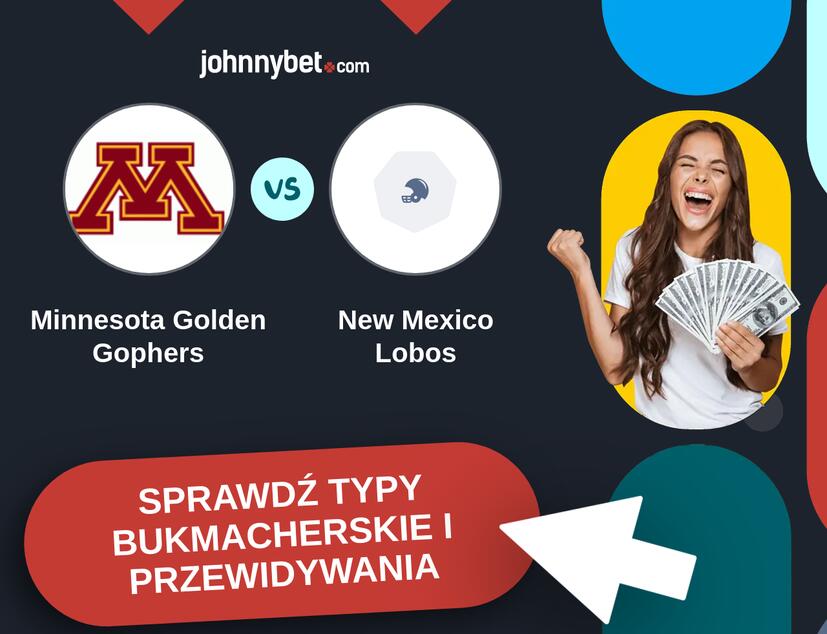 Minnesota Golden Gophers - New Mexico Lobos Typy Bukmacherskie i Przewidywania