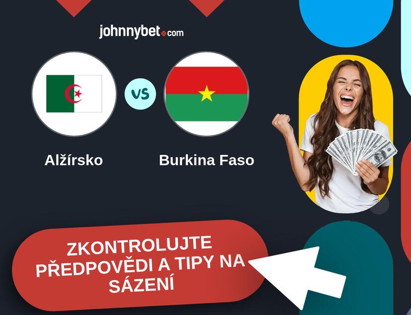 Alžírsko - Burkina Faso Predikce a tipy na sázení.