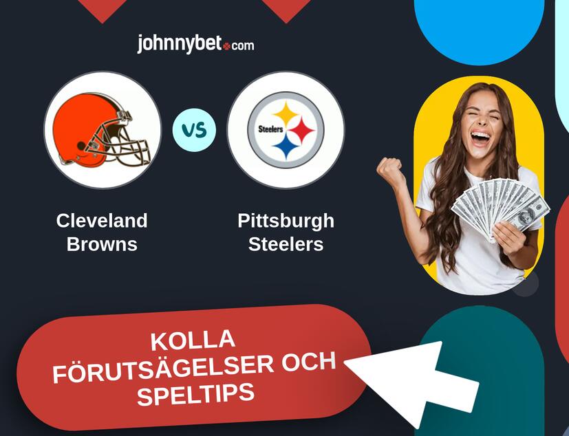 Cleveland Browns - Pittsburgh Steelers Förutsägelser och Speltips