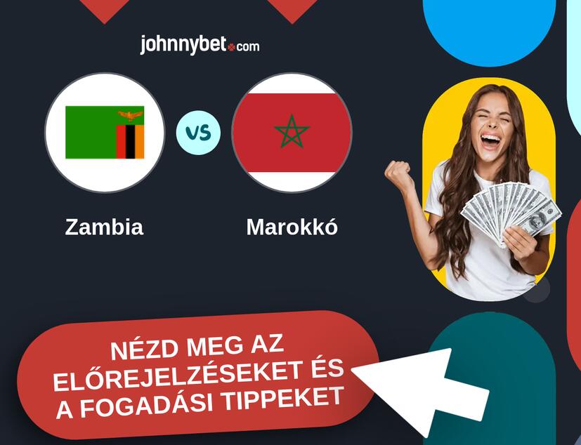 Zambia - Marokkó előrejelzések és fogadási tippek
