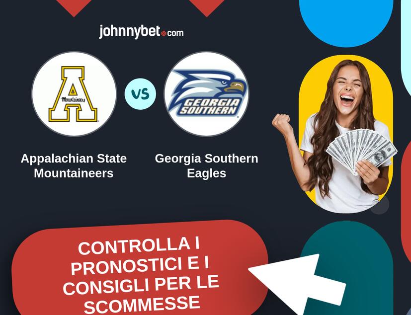 Appalachian State Mountaineers - Georgia Southern Eagles Pronostici e Consigli Scommesse