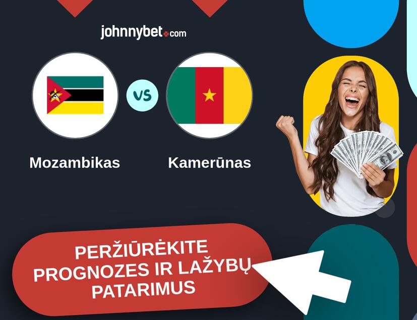 Mozambikas - Kamerūnas Prognozės ir Statymų Patarimai