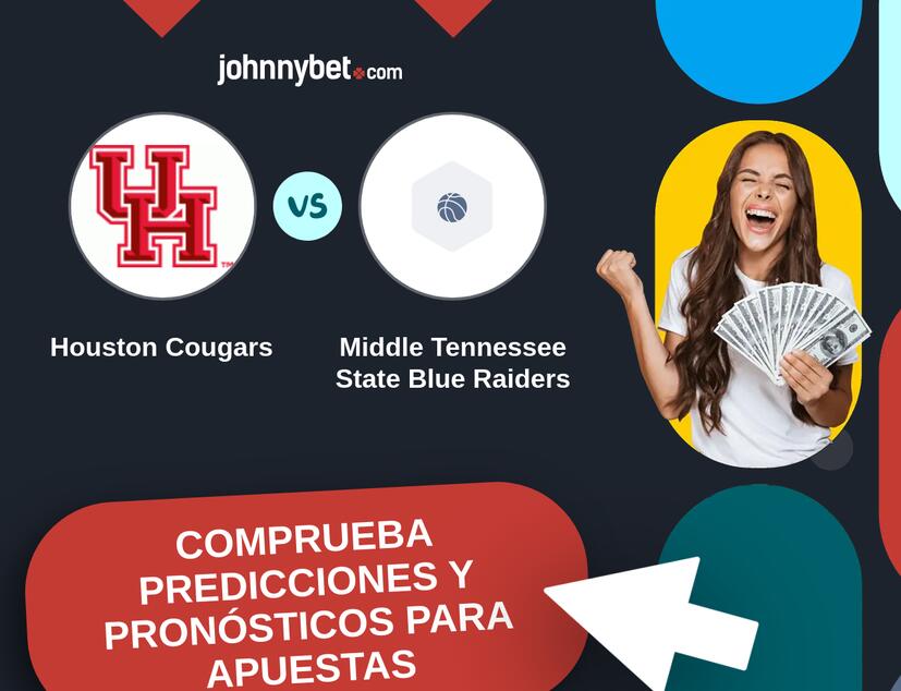 Houston Cougars - Middle Tennessee State Blue Raiders Pronósticos y Consejos de Apuestas
