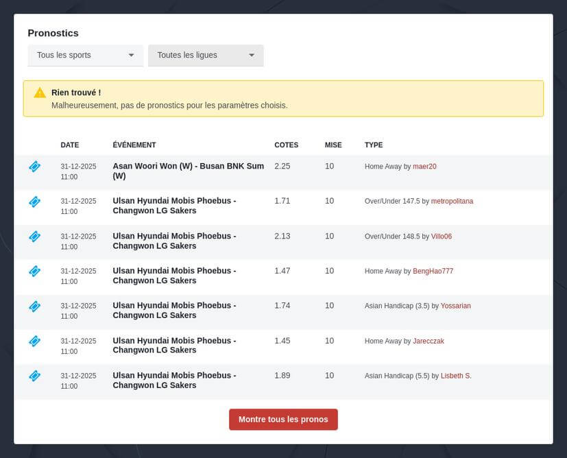 Parier sur le Baseball