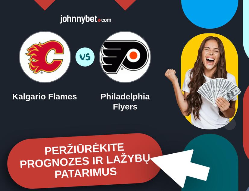 Kalgario Flames - Philadelphia Flyers Prognozės ir Statymų Patarimai