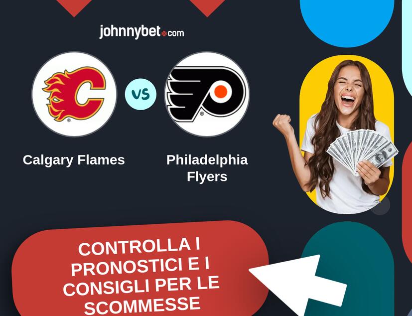 Calgary Flames - Philadelphia Flyers Pronostici e Consigli Scommesse