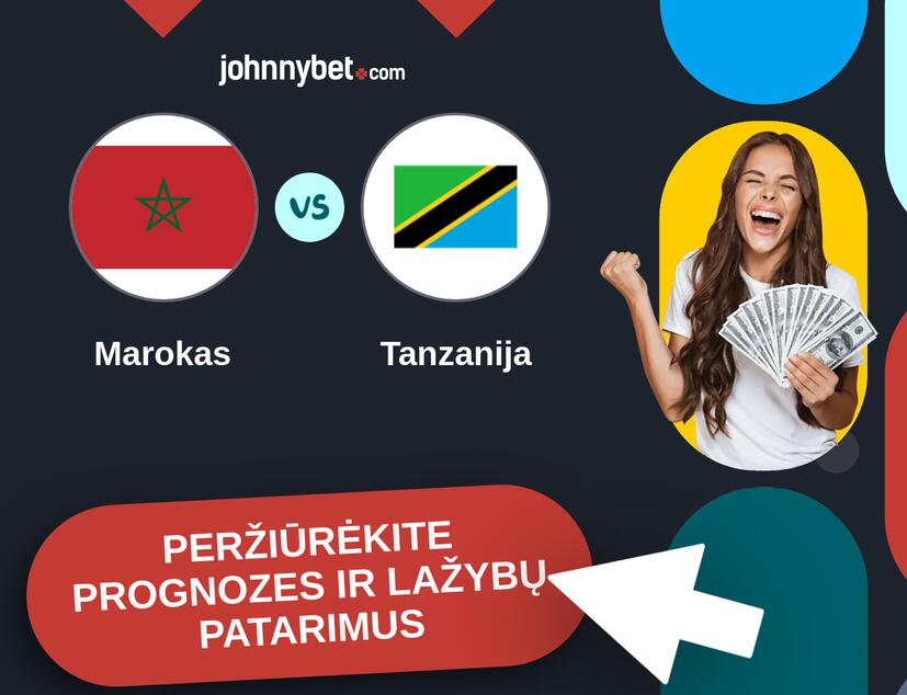 Marokas - Tanzanija Prognozės ir Statymų Patarimai