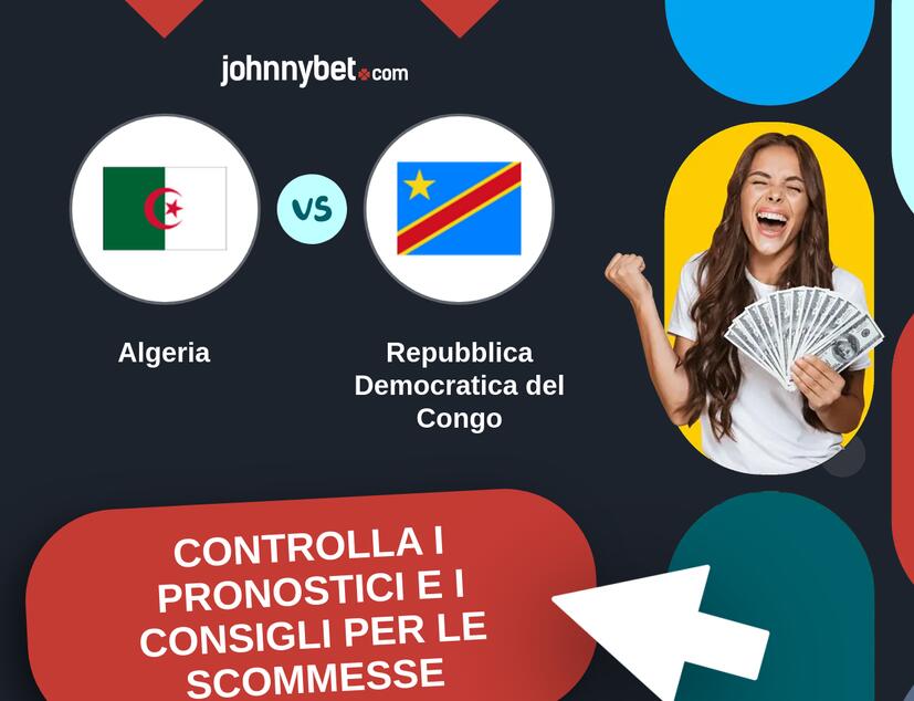 Algeria - Repubblica Democratica del Congo Pronostici e Consigli Scommesse