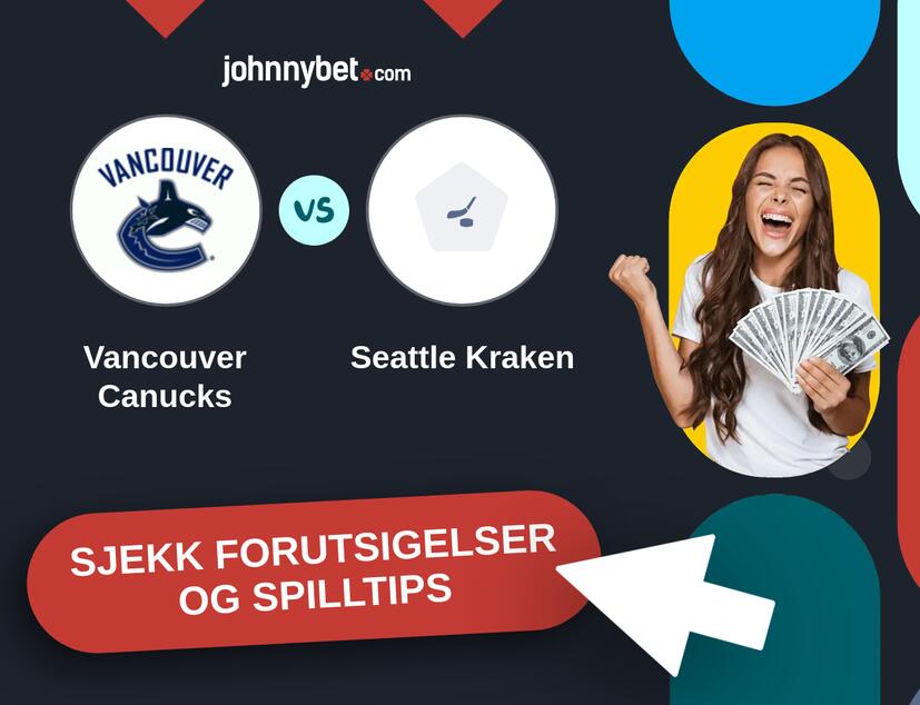 Vancouver Canucks - Seattle Kraken Prediksjoner og Spilltips