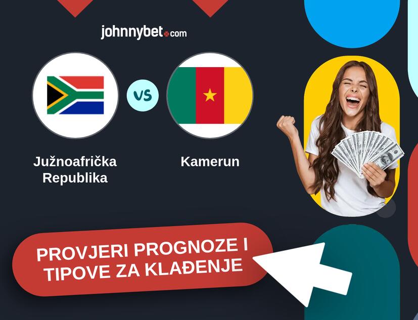 Južnoafrička Republika - Kamerun Tipovi i prognoze