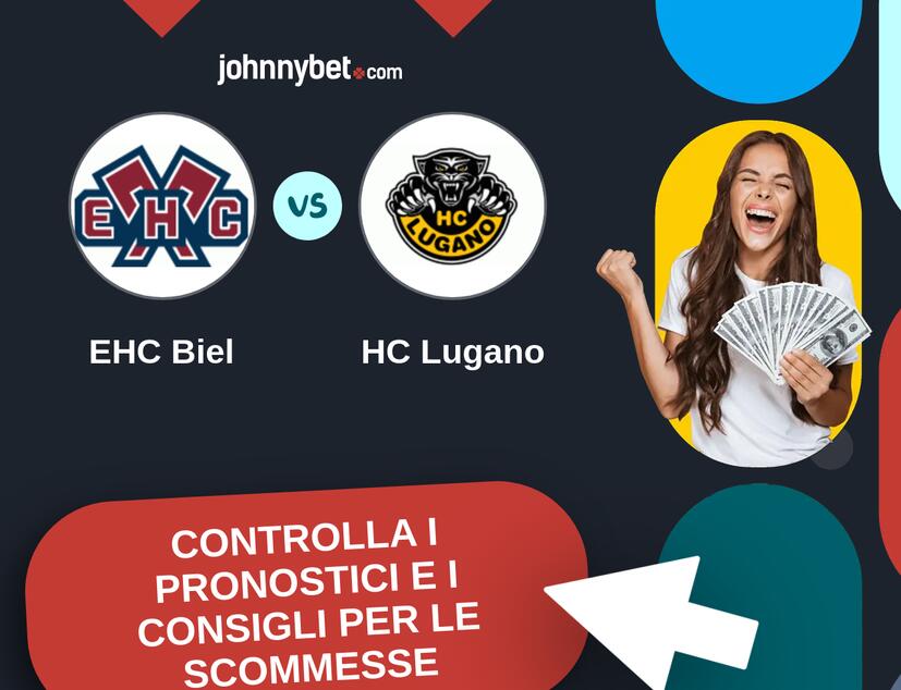 EHC Biel - HC Lugano Pronostici e Consigli Scommesse