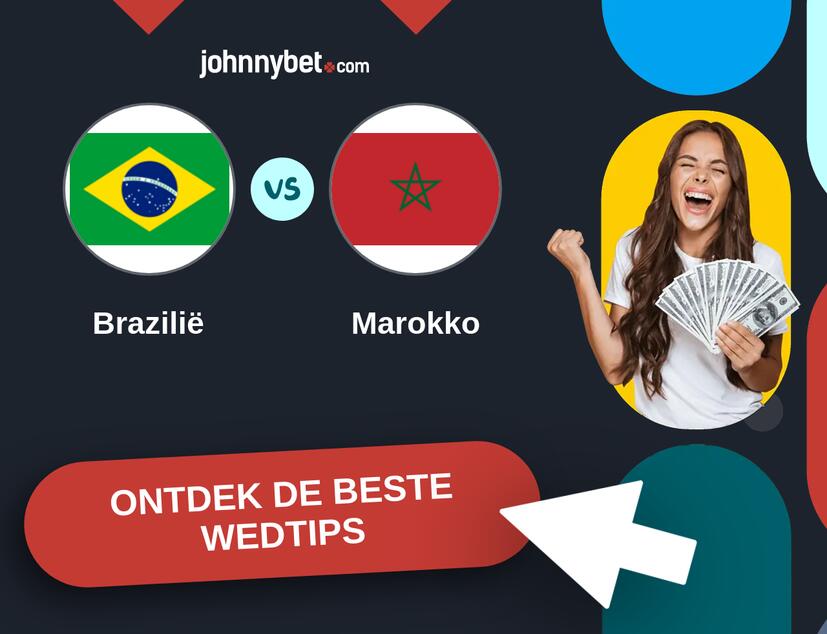 Brazilië - Marokko Analyses en Wedtips