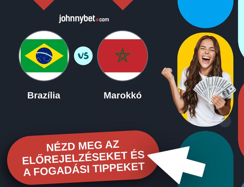 Brazília - Marokkó előrejelzések és fogadási tippek