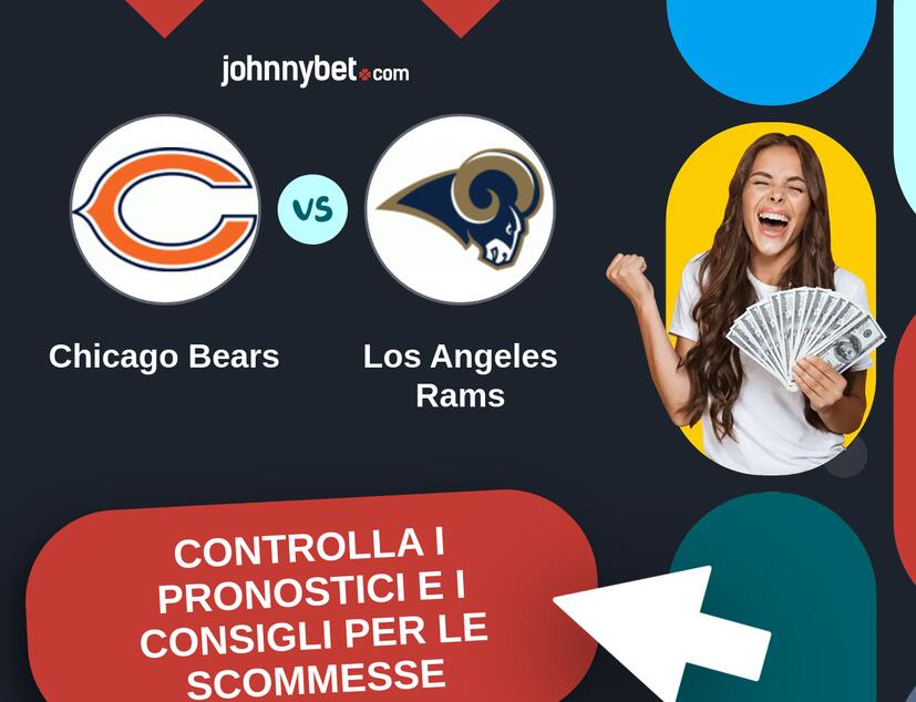 Chicago Bears - Los Angeles Rams Pronostici e Consigli Scommesse