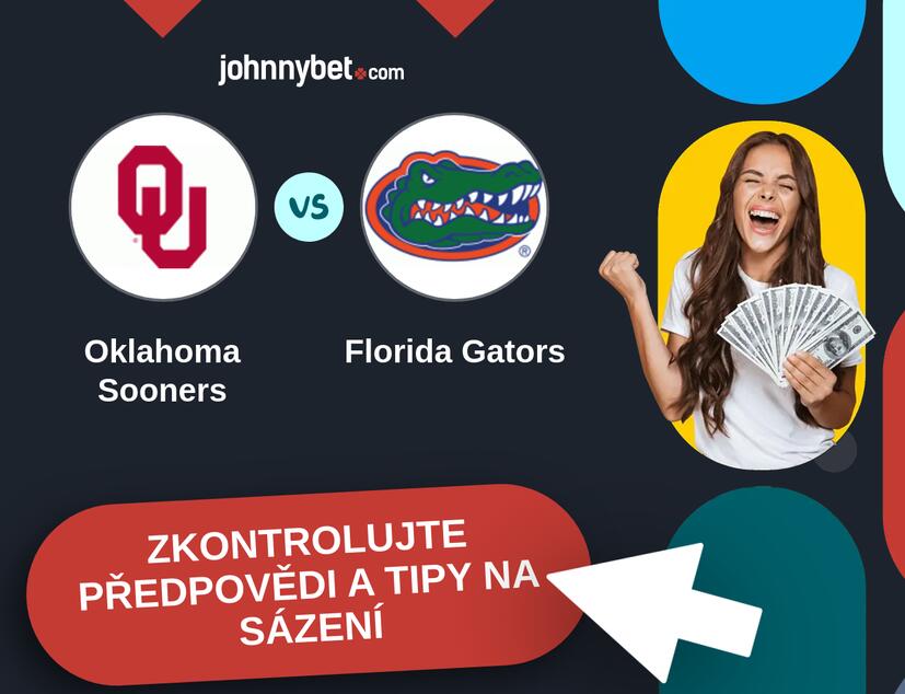 Oklahoma Sooners - Florida Gators Predikce a tipy na sázení.