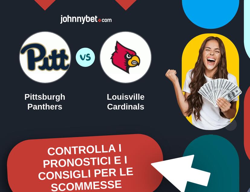 Pittsburgh Panthers - Louisville Cardinals Pronostici e Consigli Scommesse