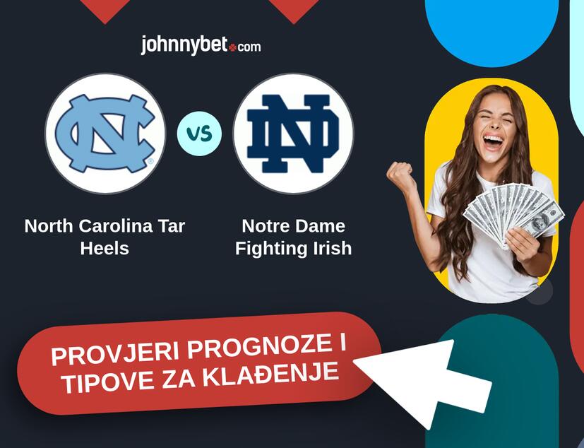 North Carolina Tar Heels - Notre Dame Fighting Irish Tipovi i prognoze