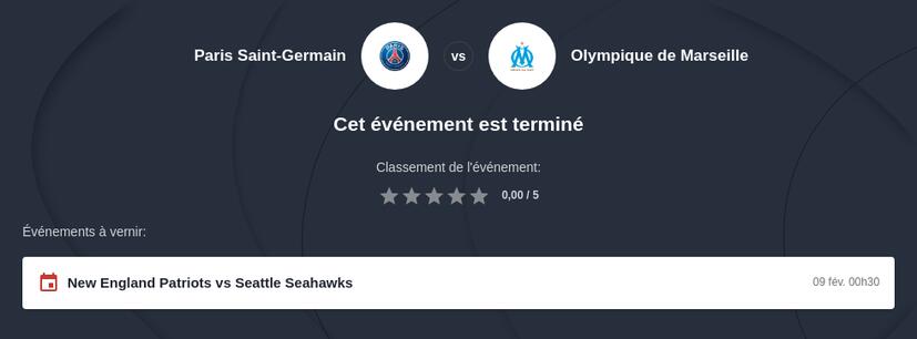 Pronostic PSG vs OM