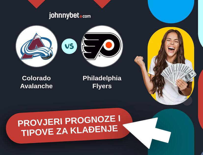 Colorado Avalanche - Philadelphia Flyers Tipovi i prognoze