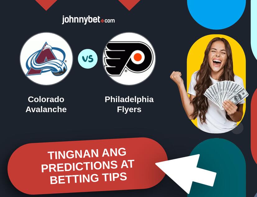 Colorado Avalanche - Philadelphia Flyers Predictions at Betting Tips