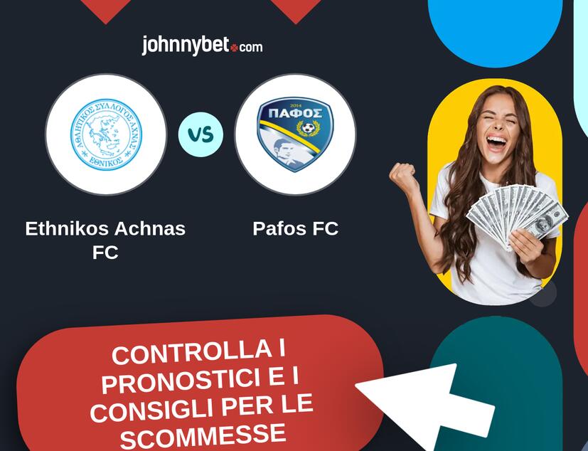 Ethnikos Achnas FC - Pafos FC Pronostici e Consigli Scommesse
