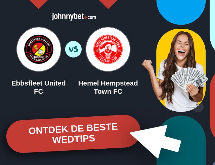 Ebbsfleet United FC - Hemel Hempstead Town FC Analyses en Wedtips
