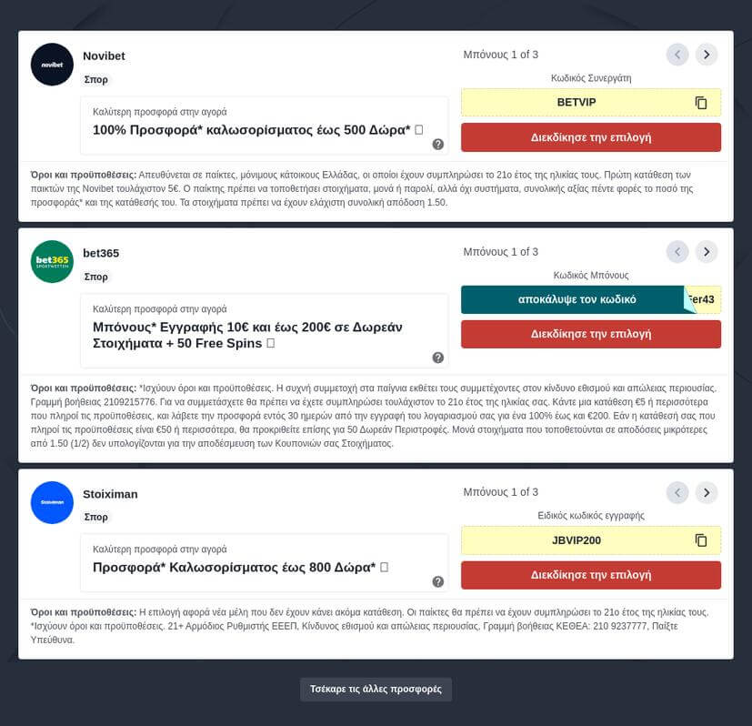 Τι ισχύει στις στοιχηματικές με τις νέες ταυτότητες