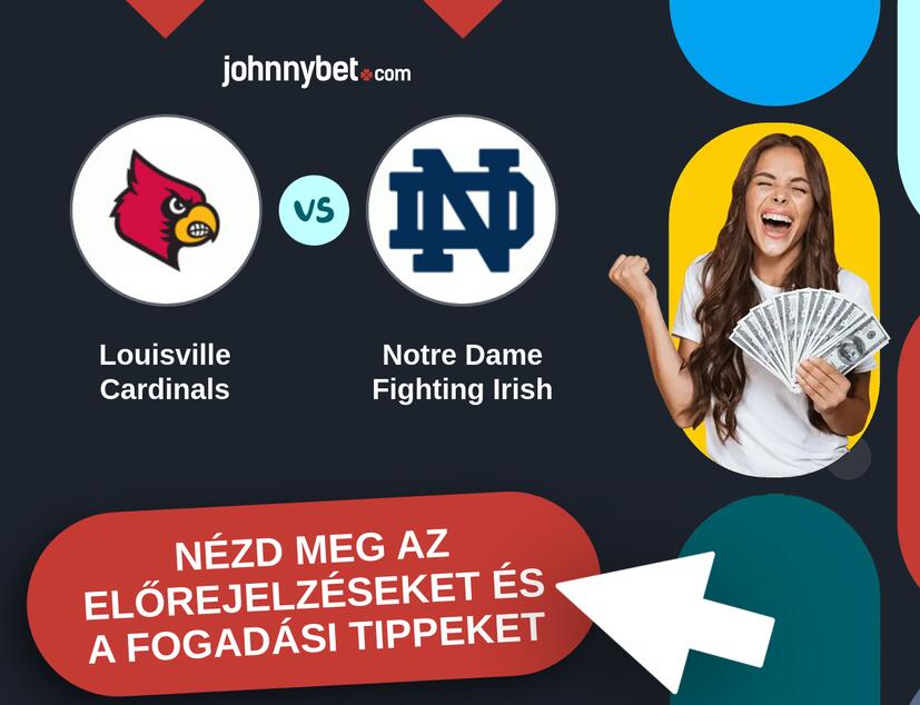 Louisville Cardinals - Notre Dame Fighting Irish előrejelzések és fogadási tippek