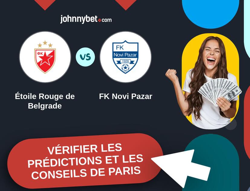 Étoile Rouge de Belgrade - FK Novi Pazar Prédictions et Conseils de Paris