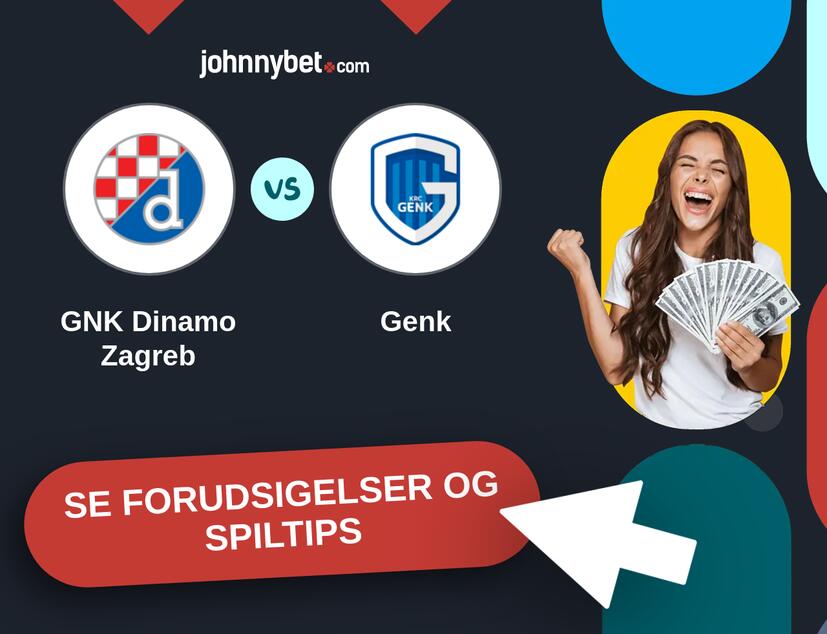 GNK Dinamo Zagreb - Genk Forudsigelser og Spiltips