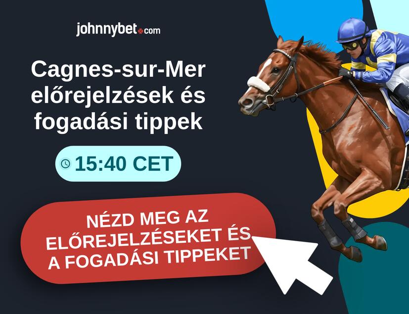 Cagnes-sur-Mer - 15:40 CET előrejelzések és fogadási tippek