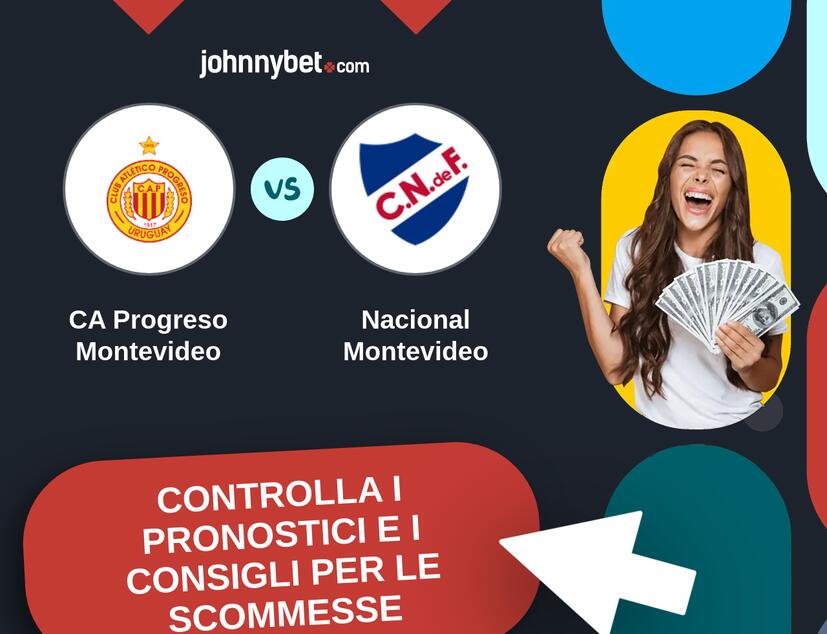 CA Progreso Montevideo - Nacional Montevideo Pronostici e Consigli Scommesse