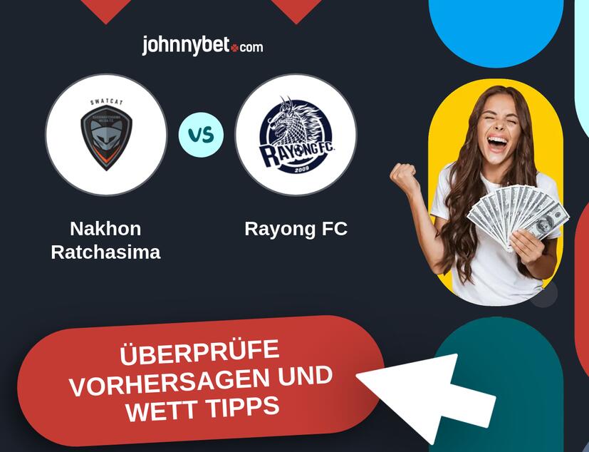 Nakhon Ratchasima - Rayong FC Vorhersagen und Wett Tipps